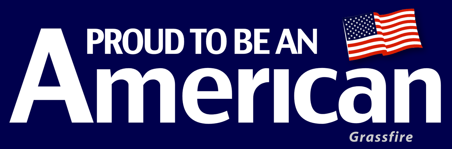 Proud To Be An American ReSticker