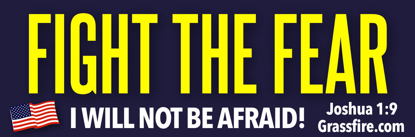 Fight The Fear ReSticker