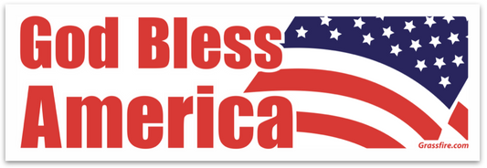 God Bless America ReSticker