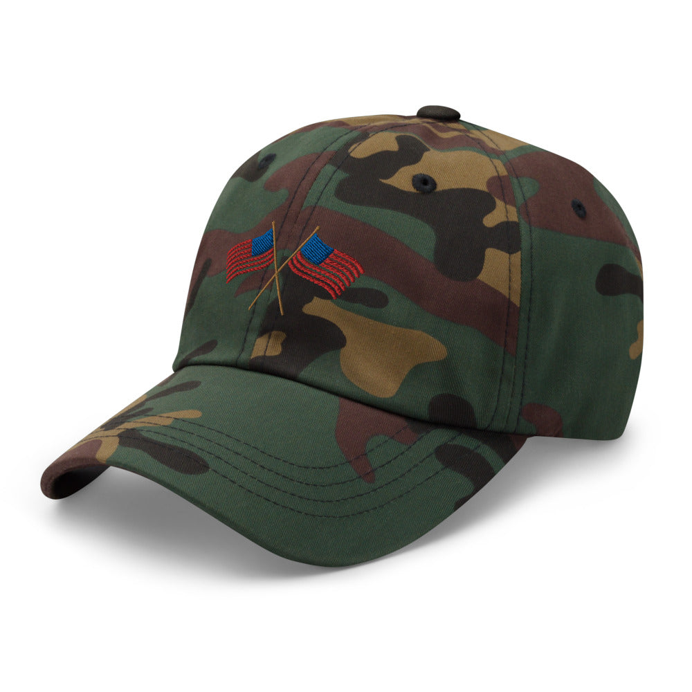American Flags Ballcap