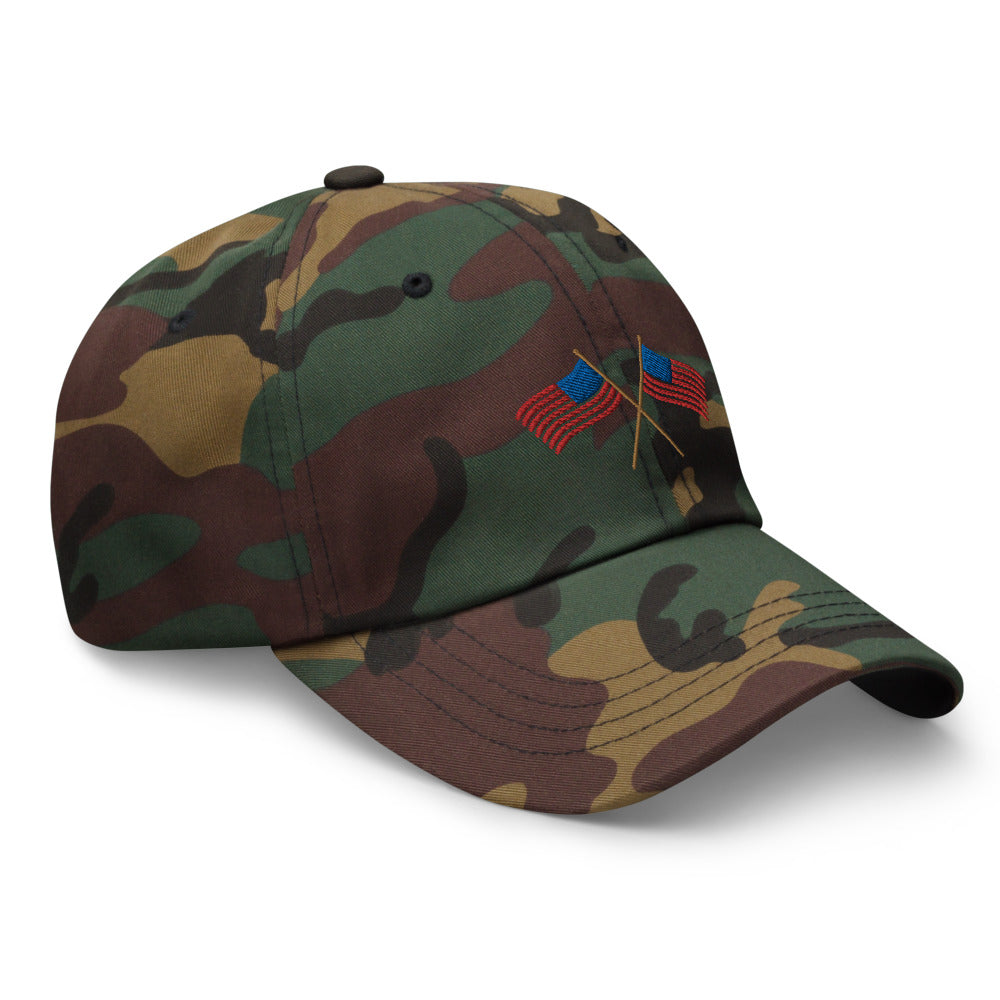 American Flags Ballcap
