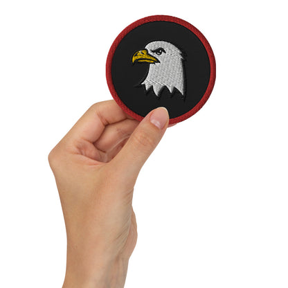 Bald Eagle Cartoon Embroidered Patch