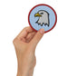 Bald Eagle Cartoon Embroidered Patch