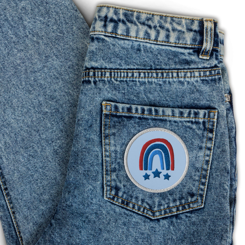Rainbow Embroidered Patch