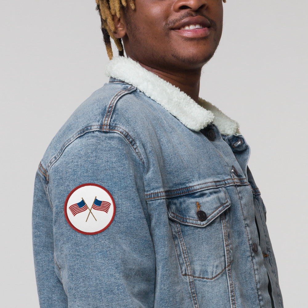 American Flags Embroidered Patch