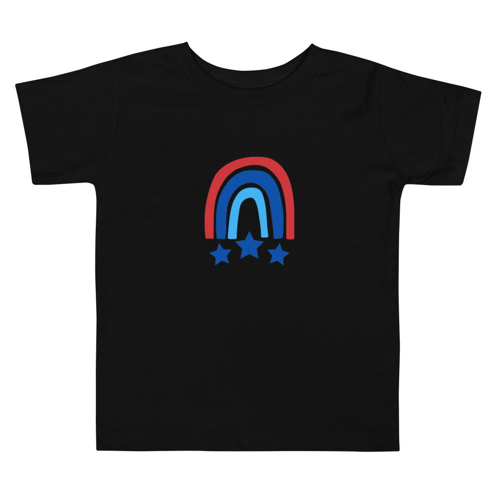 Americana Rainbow Toddler Tee