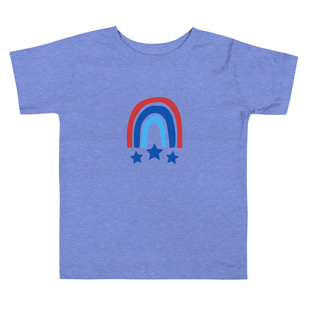 Americana Rainbow Toddler Tee