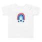Americana Rainbow Toddler Tee