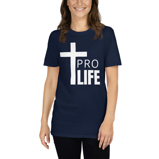 Pro Life Cross Unisex Tee