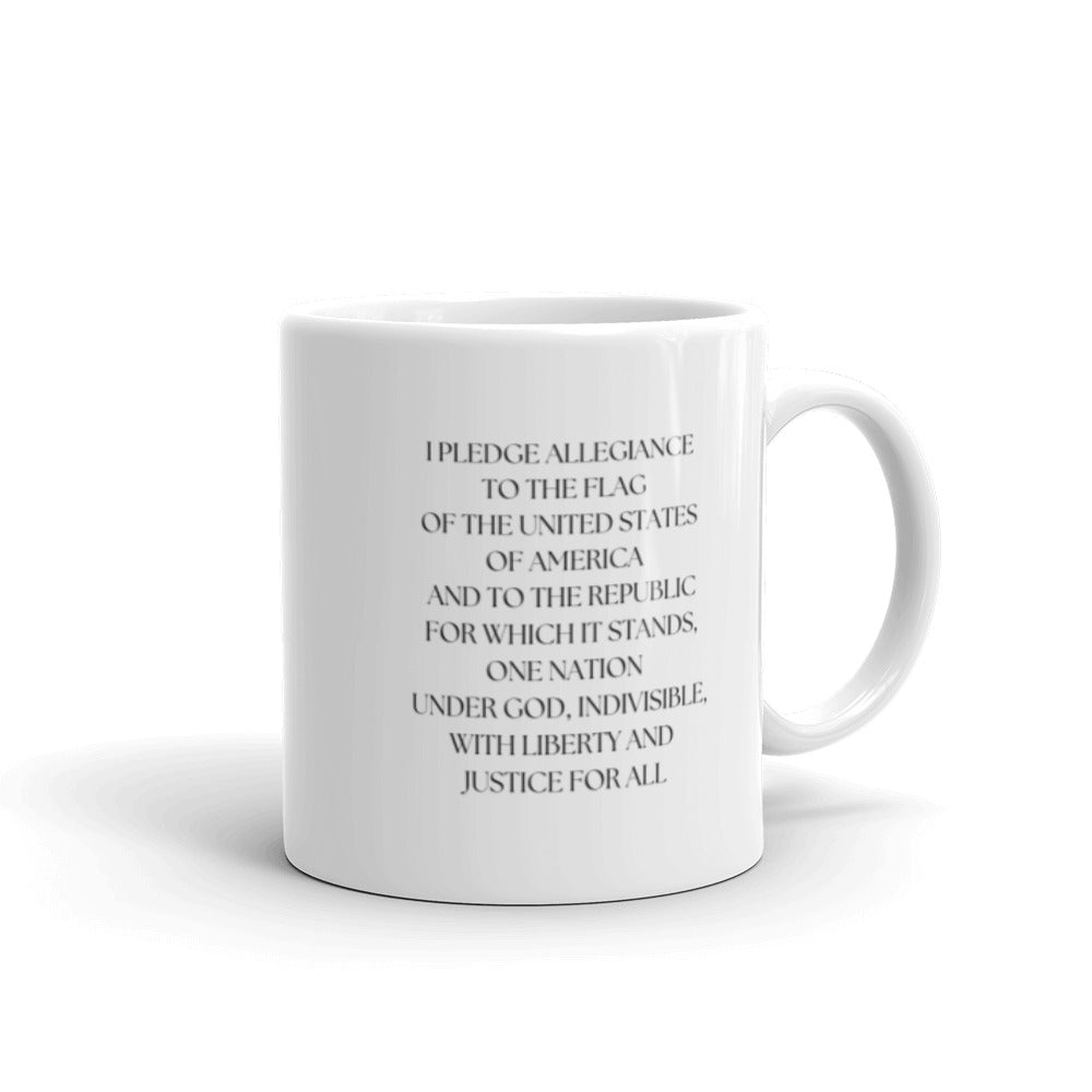 The Pledge Of Allegiance Mug