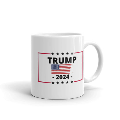 Trump 2024 Distressed Flag Mug