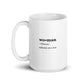 Woman Definition Mug