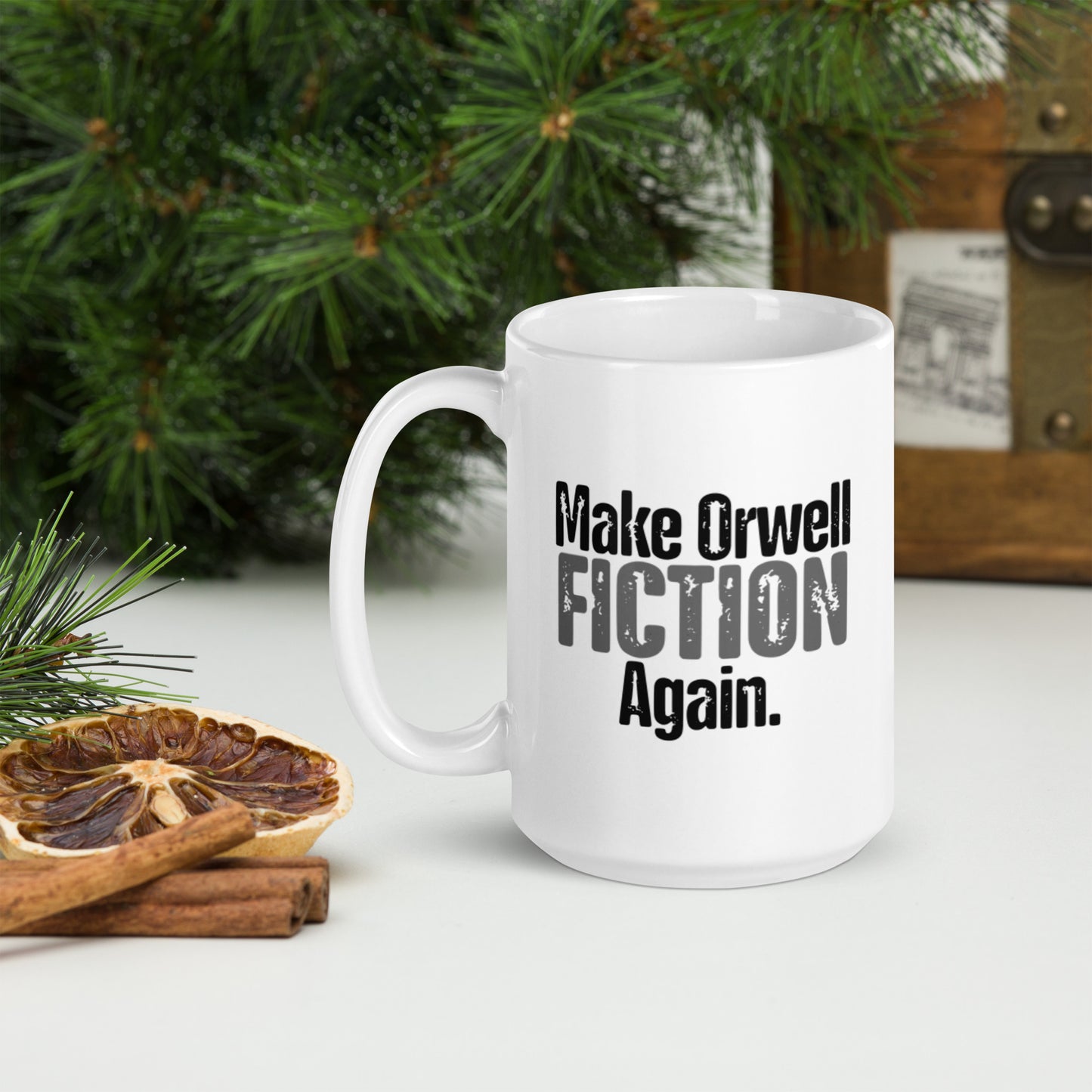 Make Orwell Fiction Again Mug