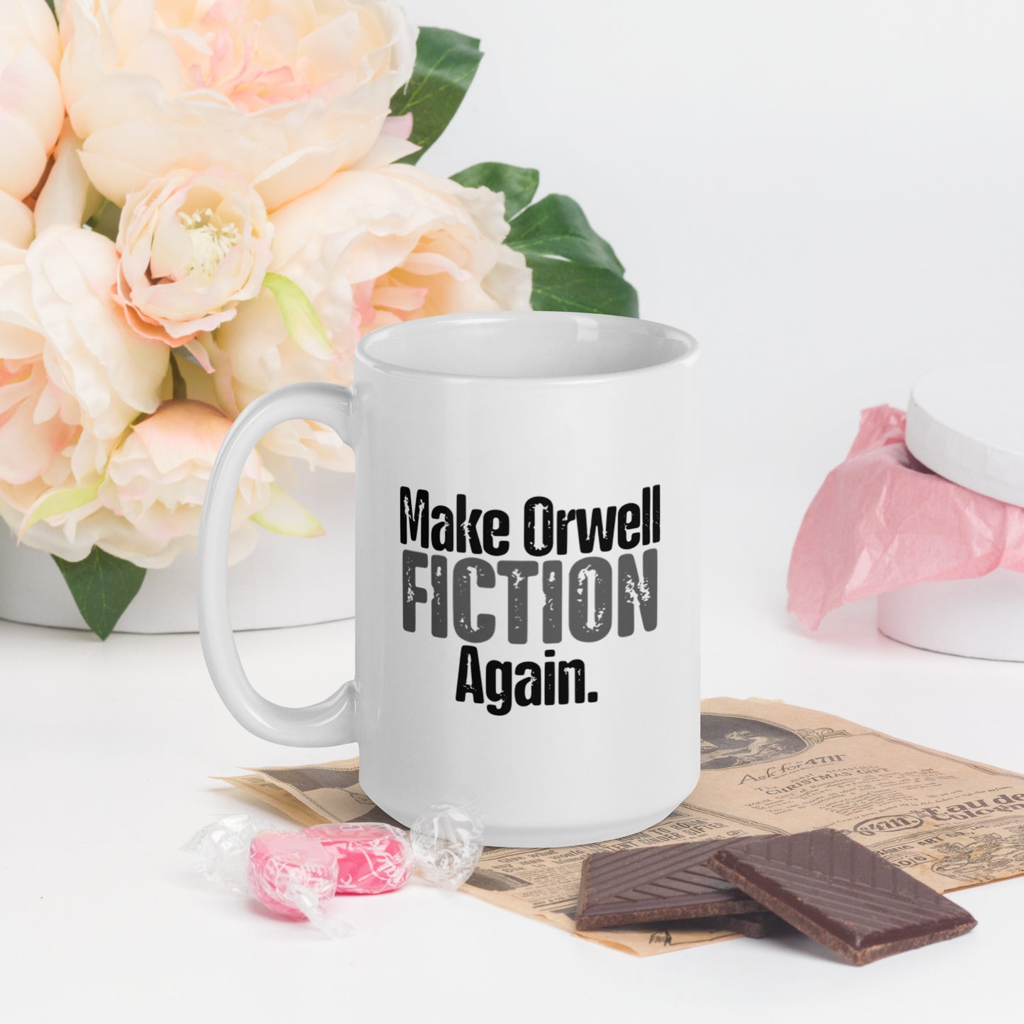 Make Orwell Fiction Again Mug