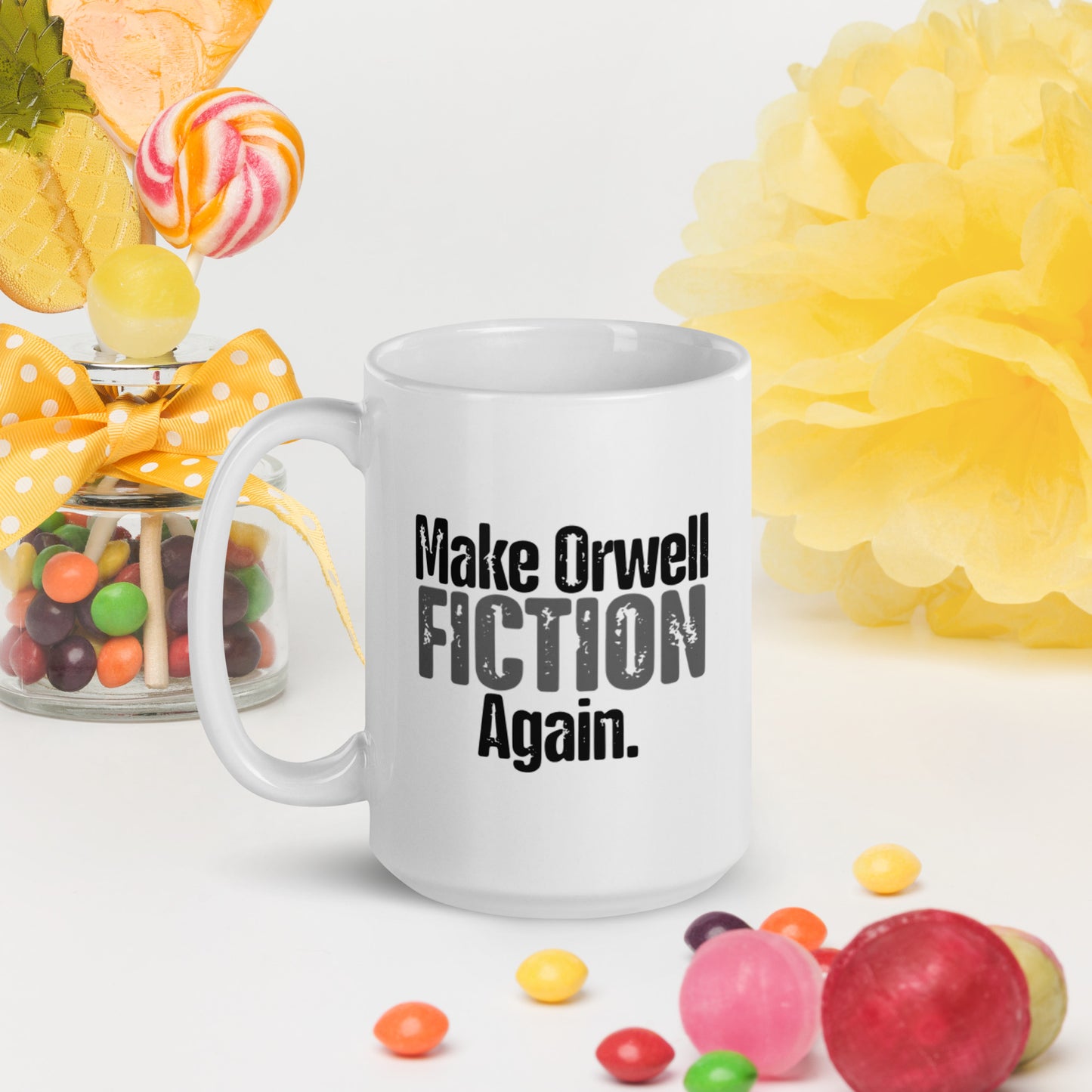 Make Orwell Fiction Again Mug