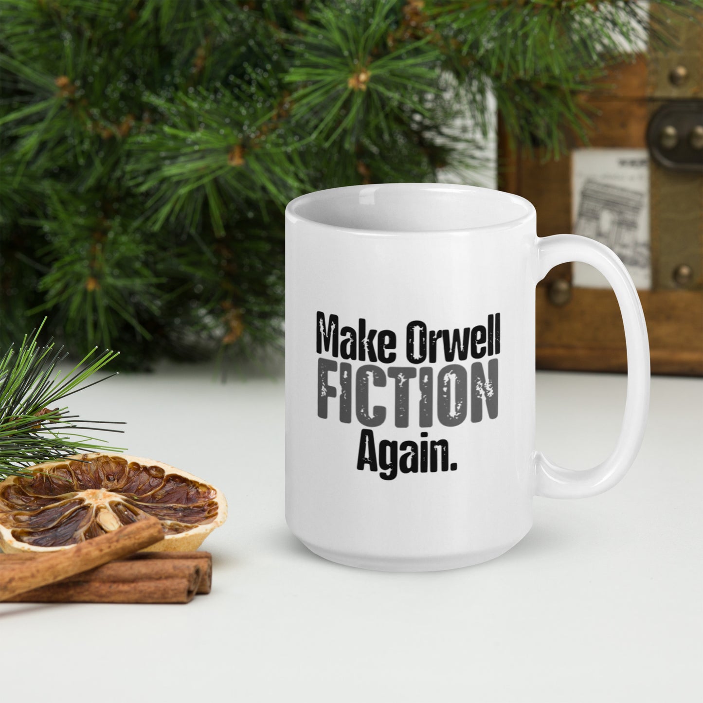 Make Orwell Fiction Again Mug