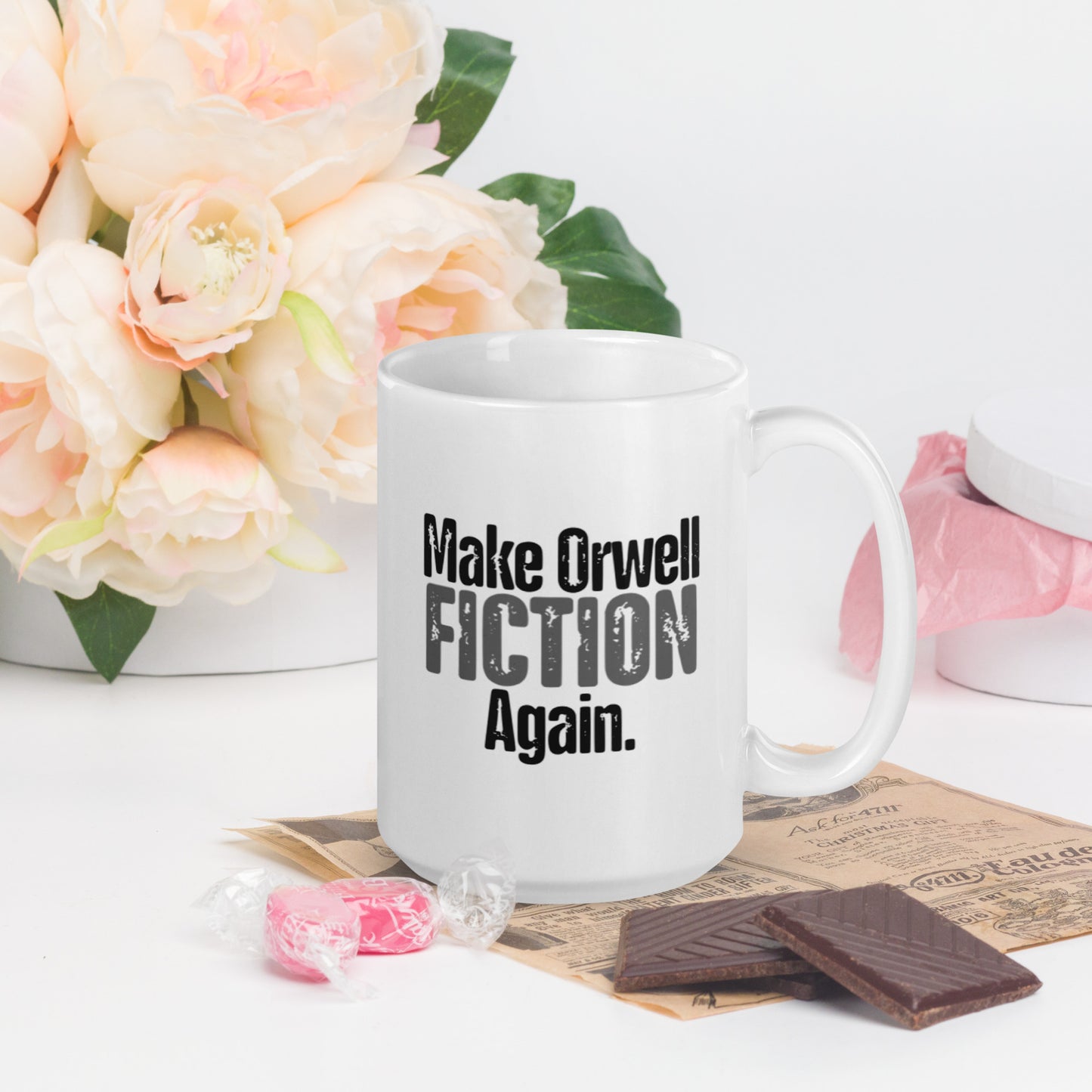 Make Orwell Fiction Again Mug